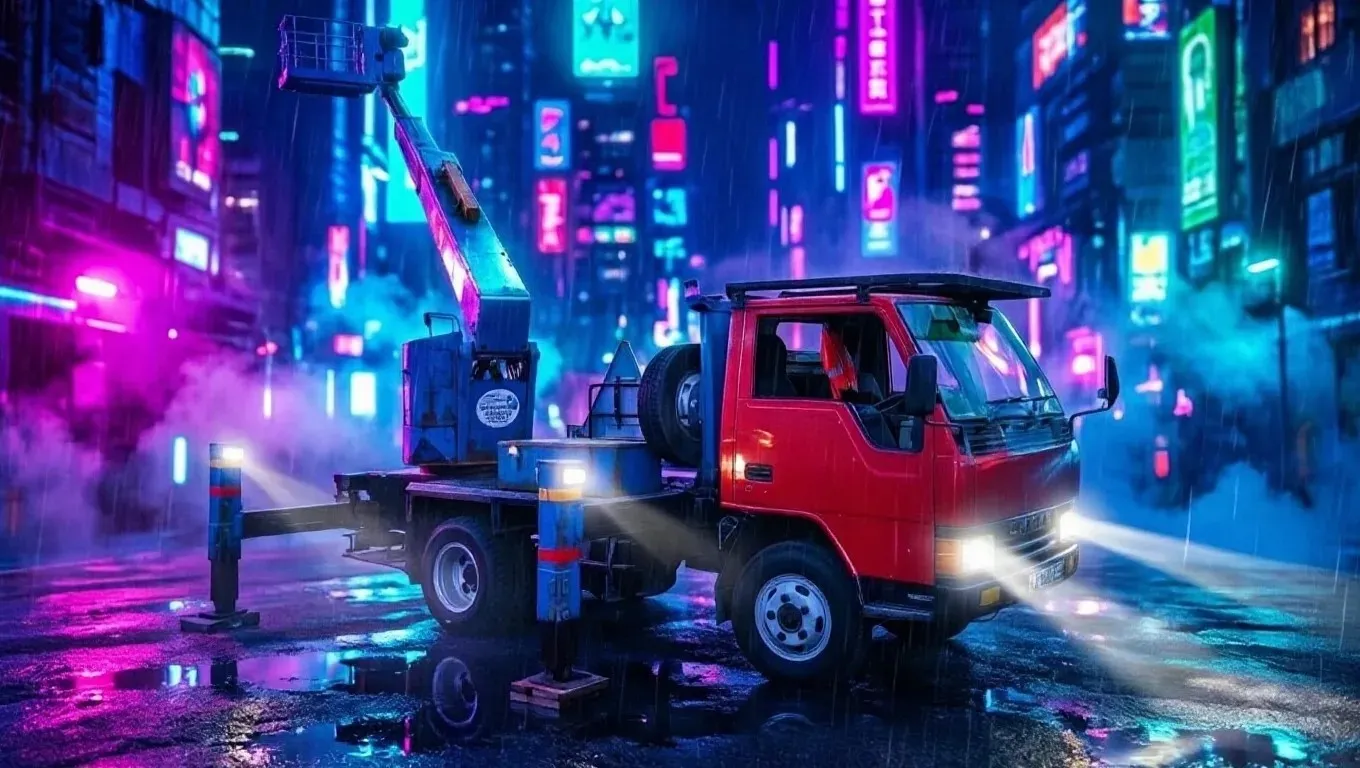 Автовышка 15 м — Mitsubishi Canter, фотография техники